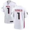 Men's Atlanta Falcons #1 Tua Tagovailoa Nike White Vapor F.U.S.E. Limited Jersey