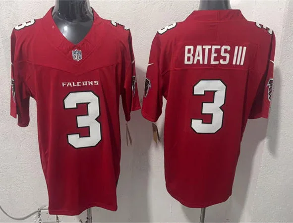 Men's Atlanta Falcons #3 Jessie Bates III Nike 2026 Red Alternate Vapor F.U.S.E. Limited Jersey