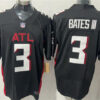 Men's Atlanta Falcons #3 Jessie Bates III Nike Black Vapor Limited Jersey