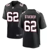 Men's Atlanta Falcons #62 Corey Levin Nike Black Throwback Vapor F.U.S.E. Limited Jersey