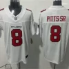 Men's Atlanta Falcons #8 Kyle Pitts Sr Nike 2026 White Vapor F.U.S.E. Limited Jersey
