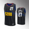 Denver Nuggets #27 Jamal Murray 2023-24 Black City Edition Jersey