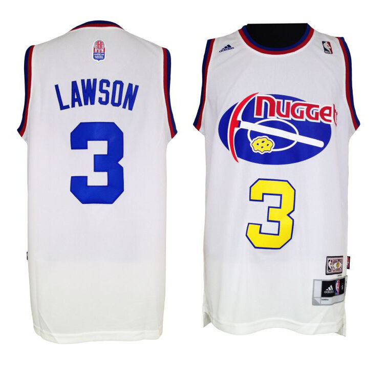 Denver Nuggets #3 Ty Lawson ABA Hardwood Classic Swingman Jersey