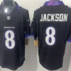 Men's Baltimore Ravens #8 Lamar Jackson Nike Black 2026 Next Flight Vapor F.U.S.E. Limited Jersey