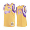 Mens Sacramento Kings Retired Player ##16 Peja Stojakovic Mitchell & Ness Gold 2005-06 Hardwood Classics Swingman Jersey