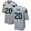 Men's Seattle Seahawks #20 Julian Love Nike Gray Alternate Vapor Limited Jersey