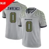 Men's Seattle Seahawks #0 DeMarcus Lawrence Wolf Gray Soundwaves Rivalries Collection Vapor F.U.S.E. Limited Jersey
