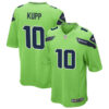 Men's Seattle Seahawks #10 Cooper Kupp Nike Neon Green Alternate Vapor F.U.S.E. Limited Jersey