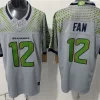 Mens Seattle Seahawks 12th Fan Nike Vapor F.U.S.E. Limited Soundwaves Rivalry Series Jersey