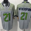 Men's Seattle Seahawks #21 Devon Witherspoon Nike Vapor F.U.S.E. Limited Soundwaves Rivalry Series Jersey
