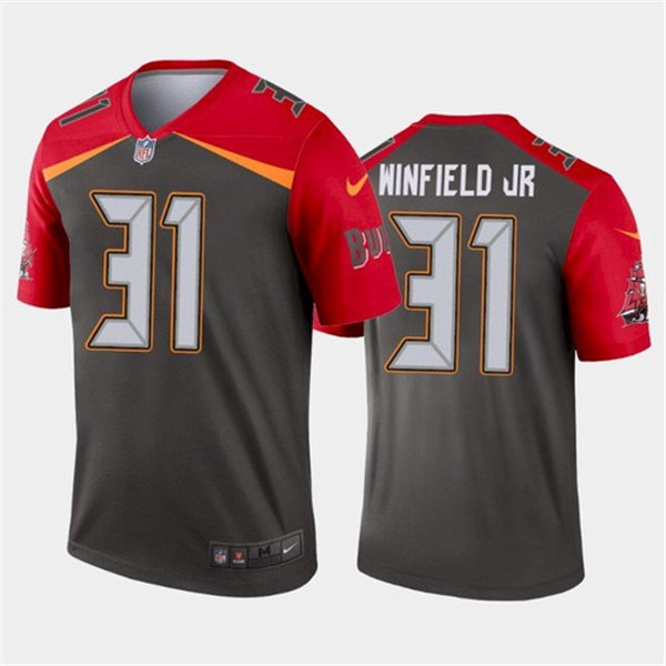 Mens Tampa Bay Buccaneers #31 Antoine Winfield Jr. Nike Red Gray Inverted Legend Jersey