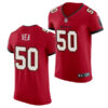 Mens Tampa Bay Buccaneers #50 Vita Vea Nike Home Red Vapor Limited Jersey