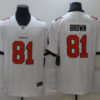 Men's Tampa Bay Buccaneers #81 Antonio Brown Nike White Game Football Jersey