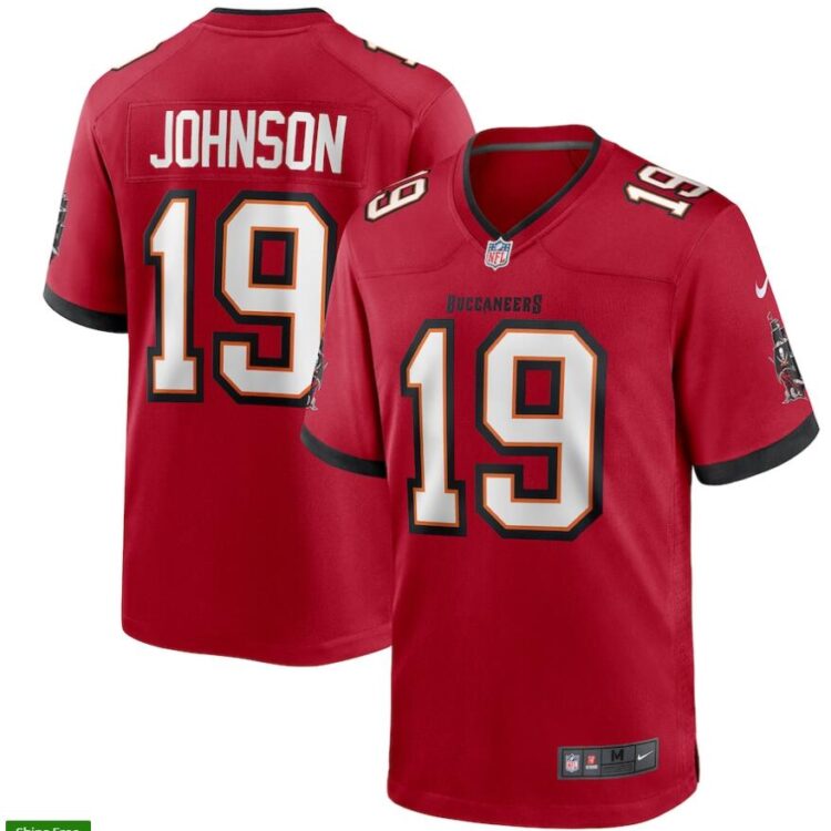Mens Tampa Bay Buccaneers Retired Player #919 Keyshawn Johnson Nike Home Red Vapor Limited Jersey