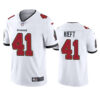 Mens Tampa Bay Buccaneers #41 Ko Kieft Nike Away White Vapor Limited Player Jersey