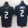 Mens Tennessee Titans #2 Julio Jones Nike Navy Vapor Untouchable Limited Jersey