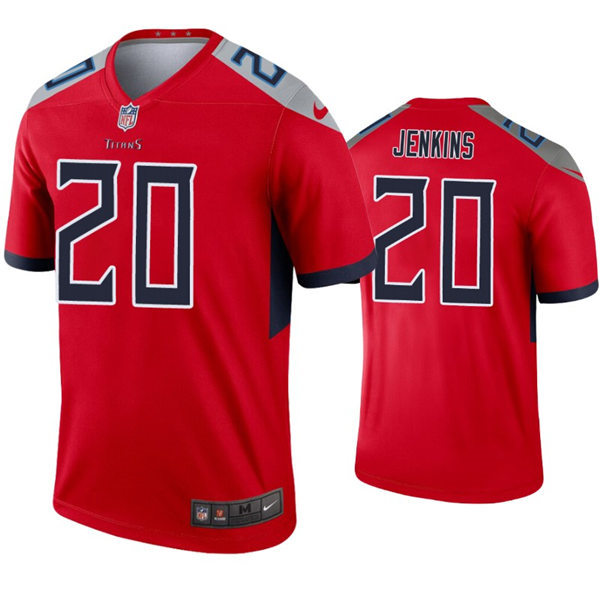 Mens Tennessee Titans #20 Janoris Jenkins Nike Red Inverted Legend Jersey