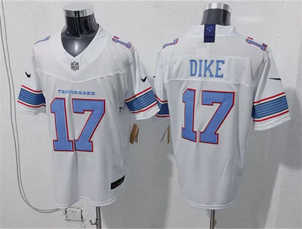 Mens Tennessee Titans #17 Chimere Dike Nike 2026 White Vapor F.U.S.E. Limited Jersey