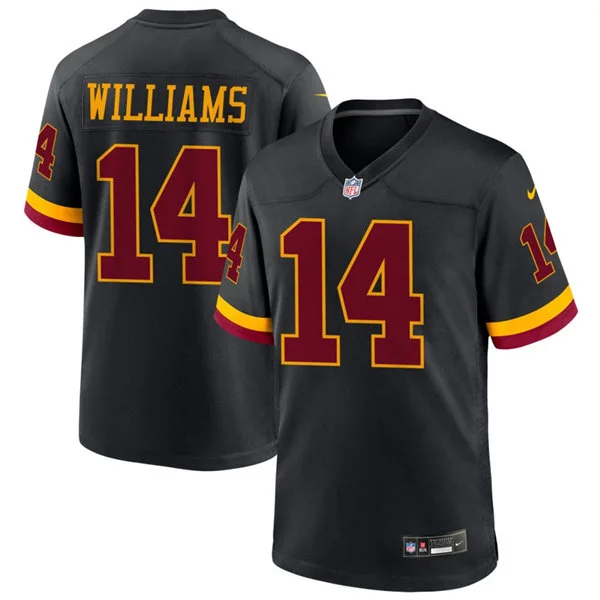 Mens Washington Commanders #14 Antonio Williams 2026 Black Alternate Vapor F.U.S.E.Limited Jersey