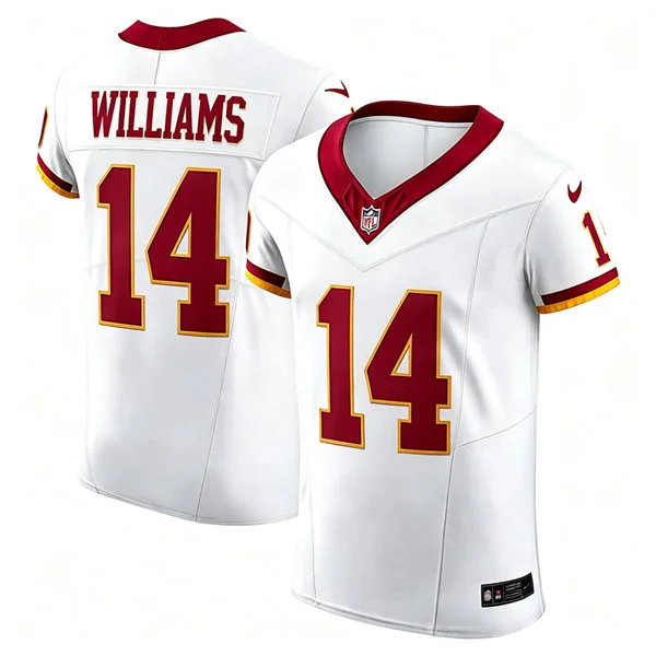 Mens Washington Commanders #14 Antonio Williams Nike 2026 White Away Vapor F.U.S.E.Limited Jersey