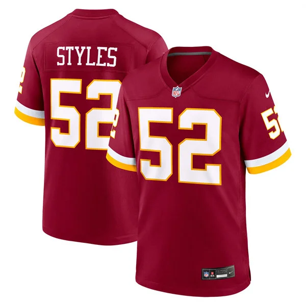 Mens Washington Commanders #52 Sonny Styles Nike 2026 Burgundy Vapor F.U.S.E.Limited Jersey