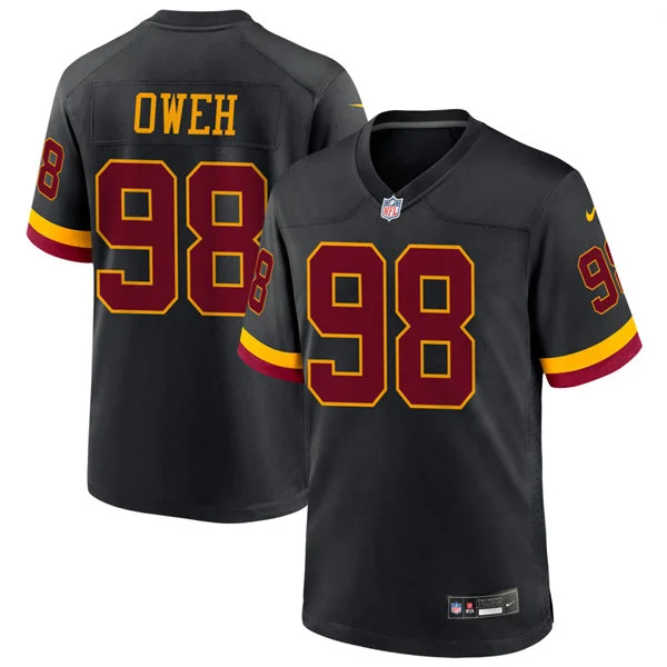 Mens Washington Commanders #98 Odafe Oweh 2026 Black Alternate Vapor F.U.S.E.Limited Jersey