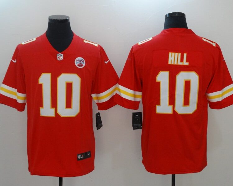 Men's Kansas City Chiefs #10 Tyreek Hill Nike Red Game Player Football Jersey