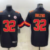 Men's Kansas City Chiefs #32 Nick Bolton Nike Black Game Fashion Jersey