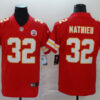 Men's Kansas City Chiefs #32 Tyrann Mathieu Nike Red Super Bowl LV Bound Game Jersey