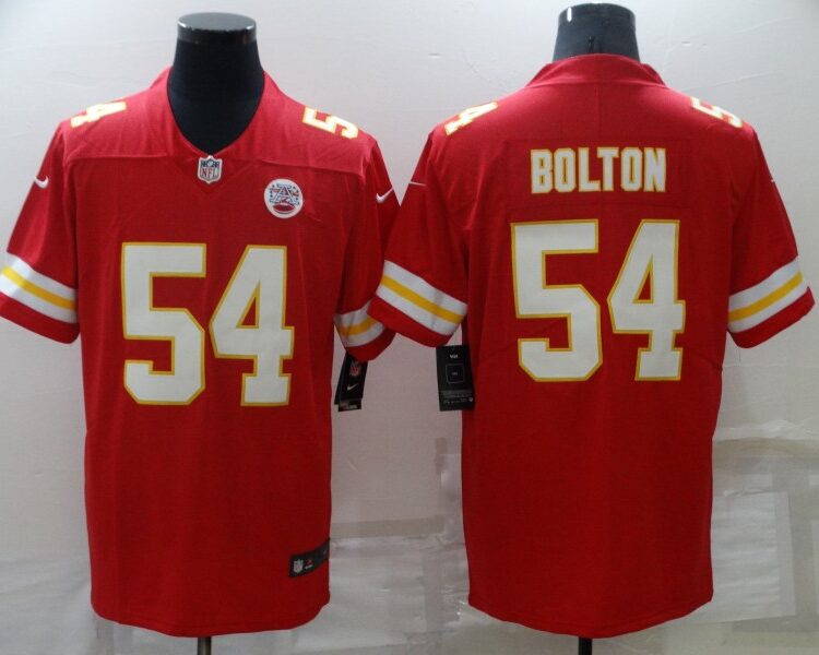 Men's Kansas City Chiefs #54 Nick Bolton Nike Red Vapor Untouchable Limited Jersey