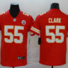 Men's Kansas City Chiefs #55 Frank Clark  Nike Red Game Football Jersey