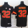 Men's Kansas City Chiefs Retired Player #32 Marcus Allen Nike Black Game Fashion Jersey