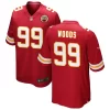 Men's Kansas City Chiefs #99 Peter Woods Nike Red Vapor F.U.S.E. Limited Jersey