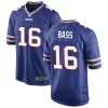 Mens Buffalo Bills #16 Tyler Bass Nike Royal Vapor Limited Jersey