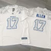 Mens Buffalo Bills #17 Josh Allen White Nike Vapor F.U.S.E. Limited Rivalry Series Jersey