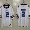 Mens Buffalo Bills #2 D.J. Moore Nike White Vapor F.U.S.E. Limited Jersey