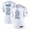 Mens Buffalo Bills #2 D.J. Moore White Nike Vapor F.U.S.E. Limited Rivalry Series Jersey