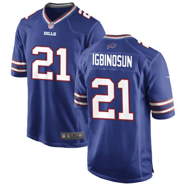 Mens Buffalo Bills #21 Davison Igbinosun Nike Royal Vapor F.U.S.E. Limited Jersey