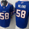 Mens Buffalo Bills #58 Matt Milano Nike Royal Vapor Limited Jersey