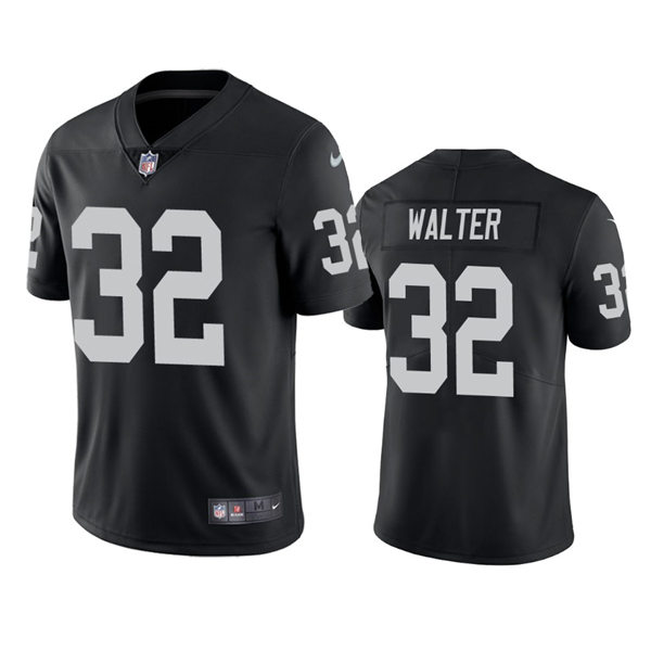 Men's Las Vegas Raiders #32 Austin Walter Nike Black Vapor Untouchable Limited Player Jersey