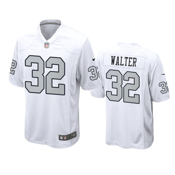 Men's Las Vegas Raiders #32 Austin Walter Nike White Color Rush Legend Player Jersey