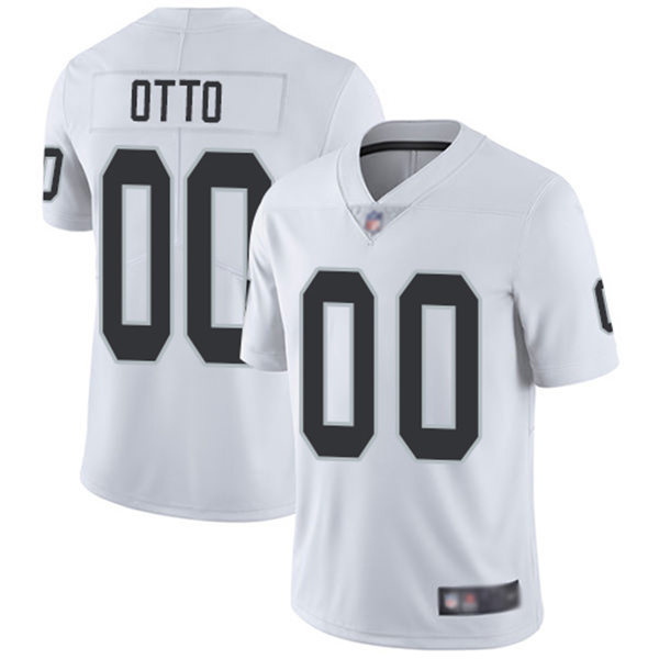 Men's Las Vegas Raiders Retired Player #00 Jim Otto Nike Vapor Untouchable Limited Football Jersey