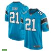 Men's Carolina Panthers #21 Jeremy Chinn Nike Blue Game Football Jersey