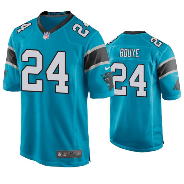 Mens Carolina Panthers #24 A.J. Bouye Nike Blue Vapor Untouchable Limited Jersey