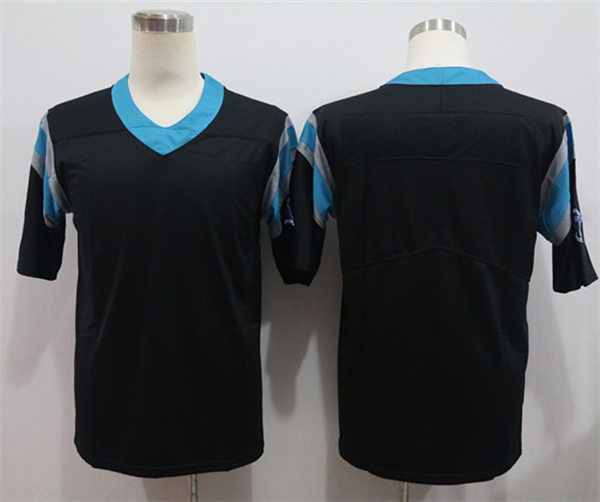Mens Carolina Panthers Blank Black Nike Vapor Untouchable Team Football Jersey