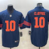 Mens Chicago Bears #10 Chase Claypool Nike Navy Orange Untouchable Limited Jersey
