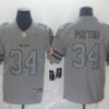 Men's Chicago Bears #34 Walter Payton Nike Silver Inverted Legend Jersey