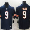 Men's Chicago Bears #9 Nick Foles Nike Navy Vapor Limited Footbll Jersey