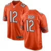 Mens Chicago Bears #12 Devin Bush Nike Orange Alternate F.U.S.E. Limited Jersey