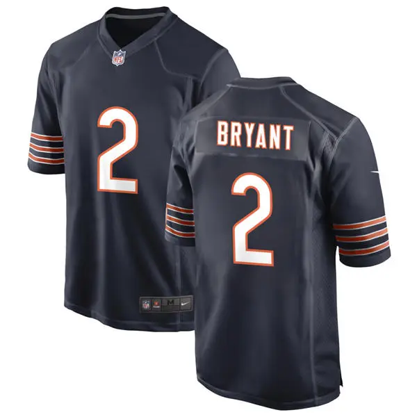 Mens Chicago Bears #2 Coby Bryant Nike Navy Vapor F.U.S.E. Limited Jersey